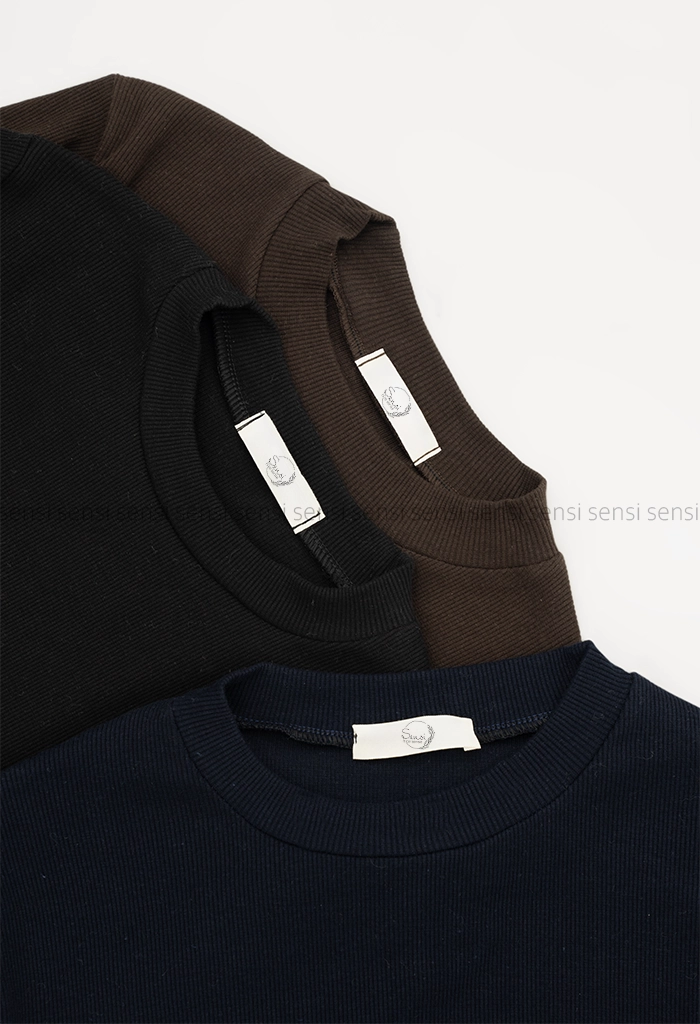 بلوز کبریتی کشی یقه گرد کد1005069